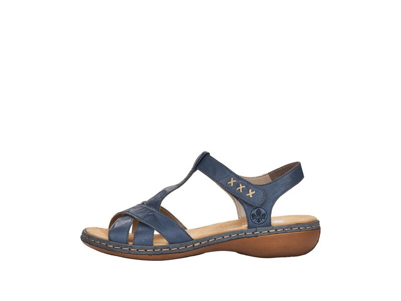 Rieker - Sandalen - Blau 