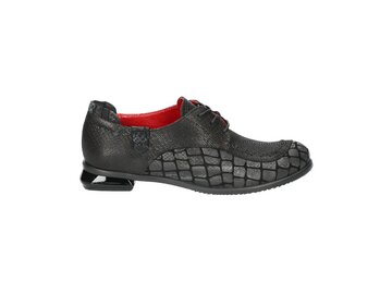 Simen - Schnürhalbschuhe - Schwarz