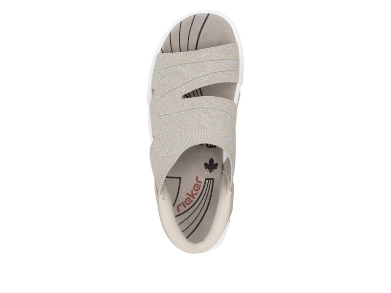 Rieker - Sandalen - Beige 