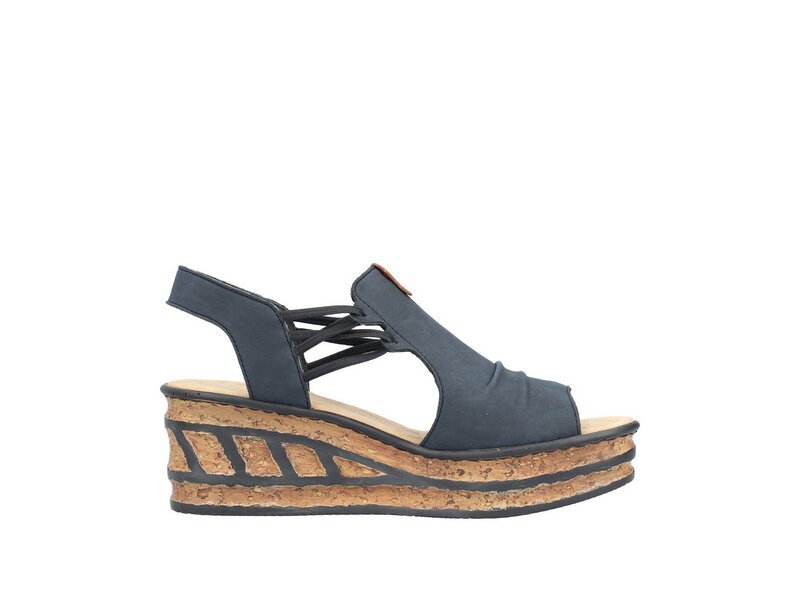 Rieker - Sandalen - Blau 