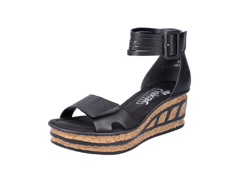 Rieker - Sandalen - Schwarz 