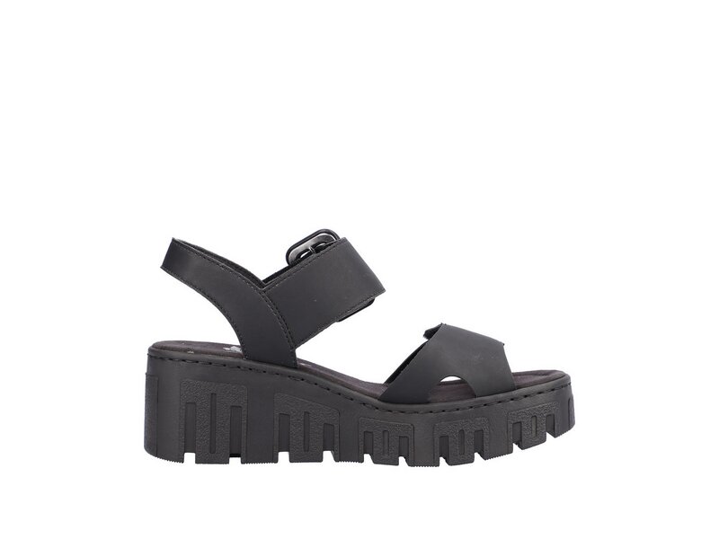 Rieker - Sandalen - Schwarz 