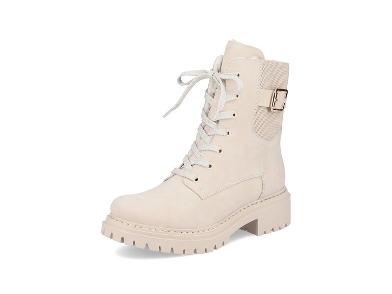 Rieker - Stiefel: Morelia/Weaving - Beige 