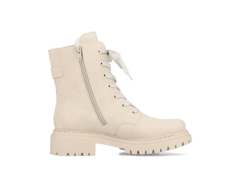 Rieker - Stiefel: Morelia/Weaving - Beige 