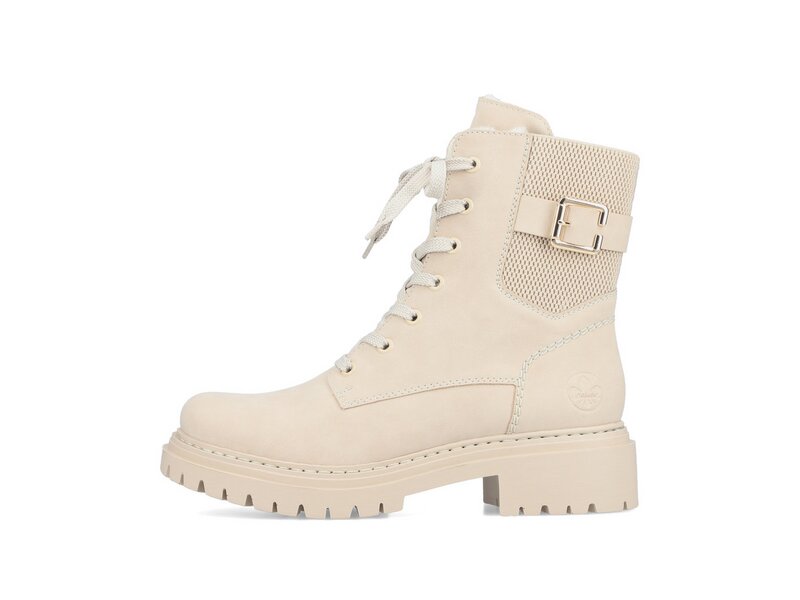 Rieker - Stiefel: Morelia/Weaving - Beige 