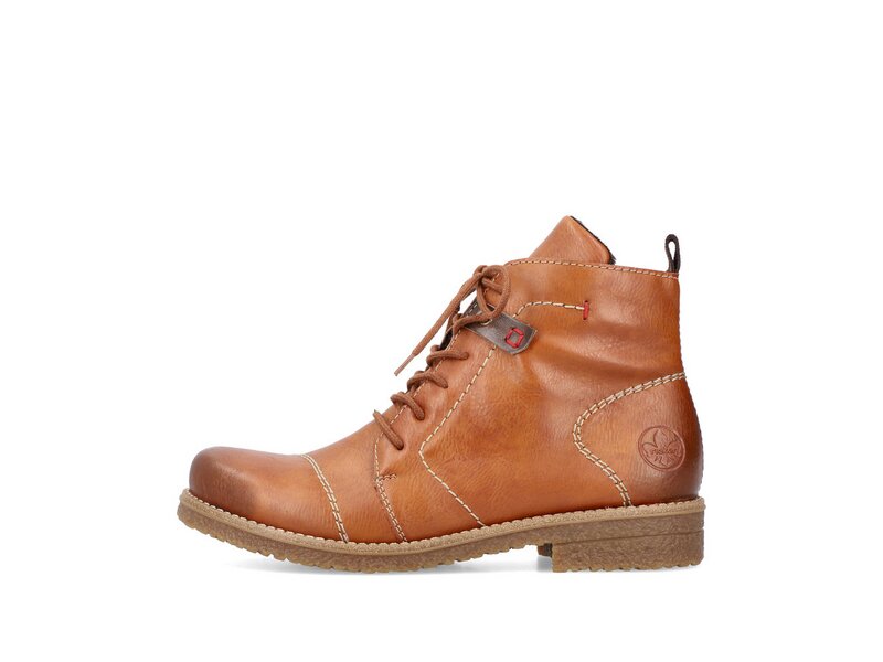 Rieker - Schnürstiefel: Eagle/Ambor - Braun 