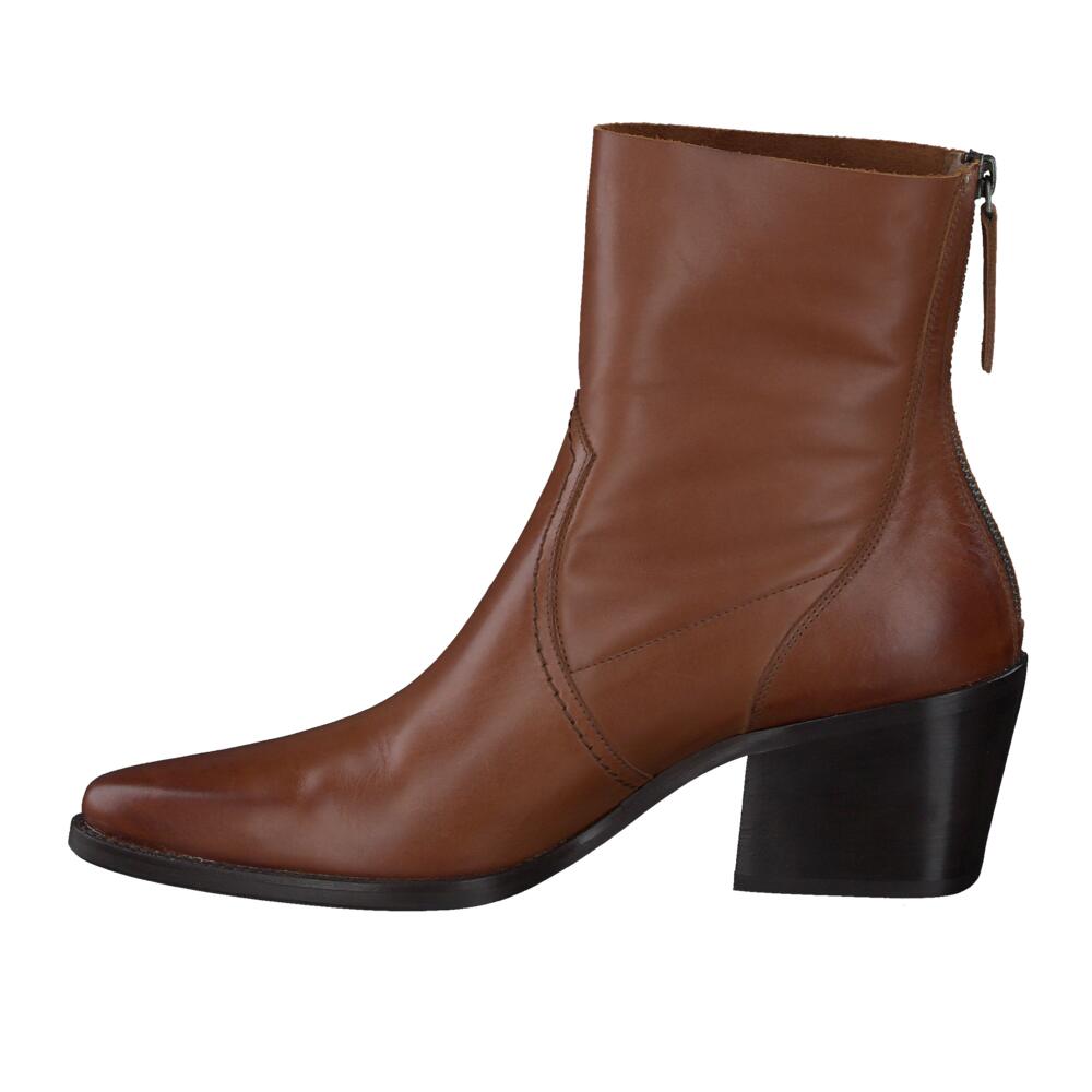 Stiefeletten Stiefel Paul Green Cognac Boots Braun Paul Green
