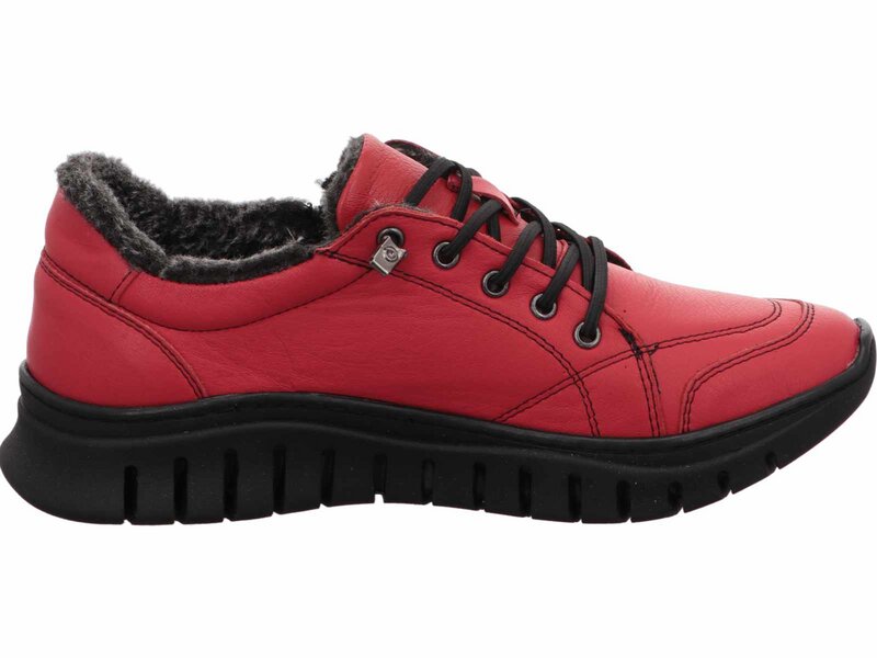 Gemini - Anilina Schn&uuml;rschuh - Rot 