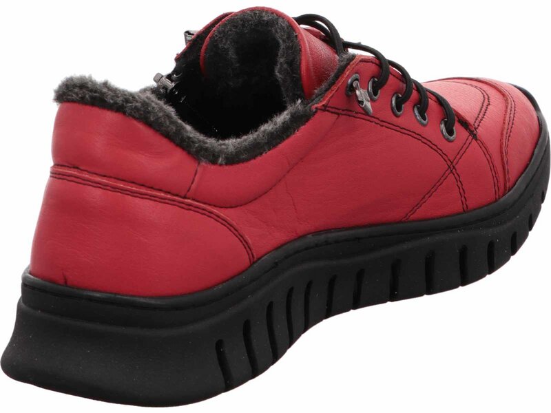Gemini - Anilina Schn&uuml;rschuh - Rot 