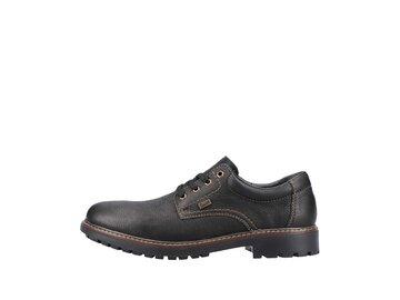 Rieker - Schn&uuml;rhalbschuh - Schwarz