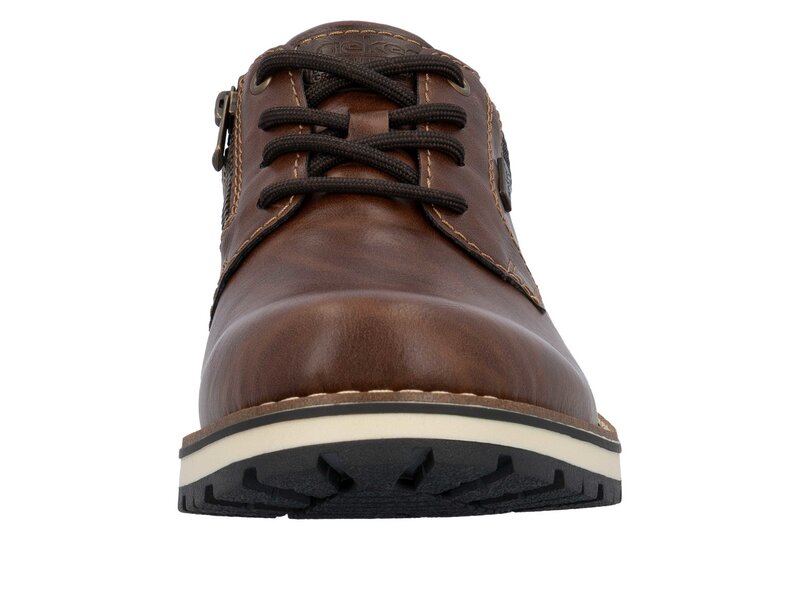Rieker - Schn&uuml;rhalbschuh - Braun 