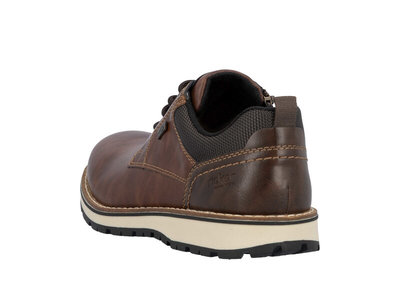 Rieker - Schn&uuml;rhalbschuh - Braun 