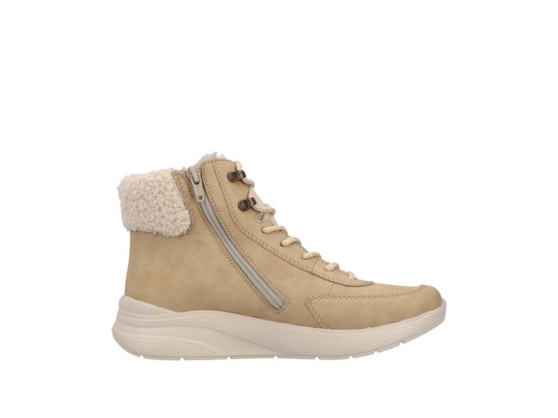Rieker - Stiefeletten - Beige 