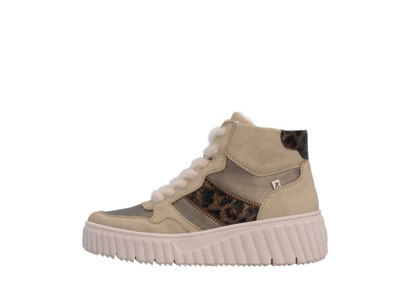 Rieker - Stiefeletten - Beige 