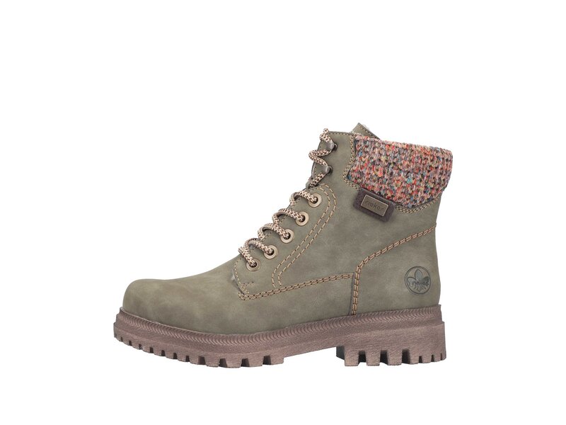 Rieker - Stiefeletten - Gr&uuml;n 