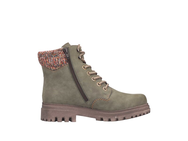 Rieker - Stiefeletten - Gr&uuml;n 