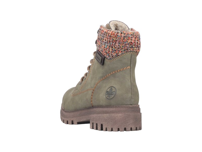 Rieker - Stiefeletten - Gr&uuml;n 