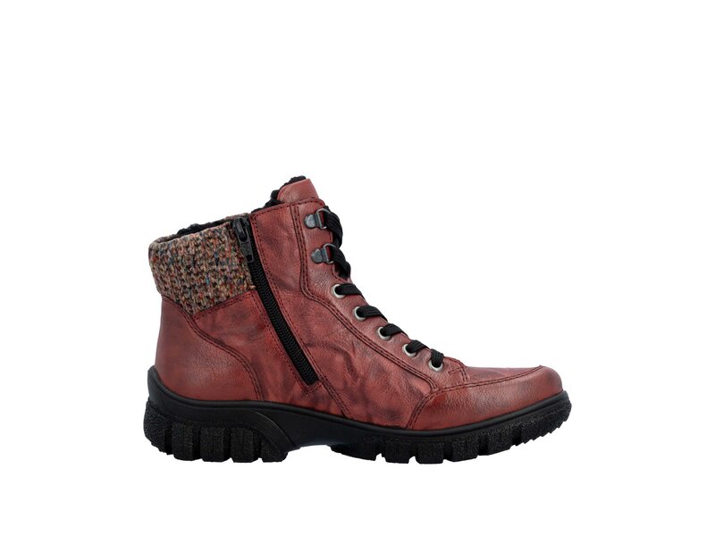 Rieker - Stiefeletten - Rot 