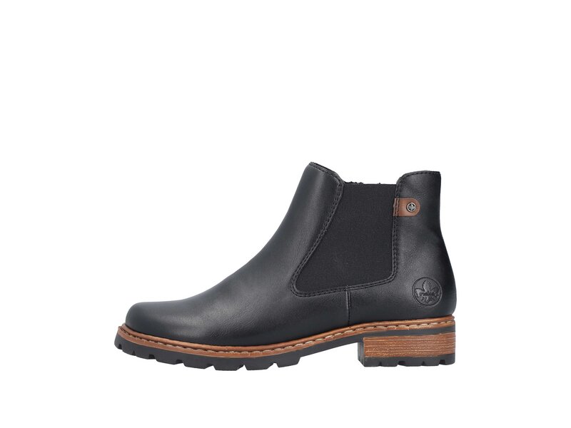 Rieker - Stiefeletten - Schwarz 