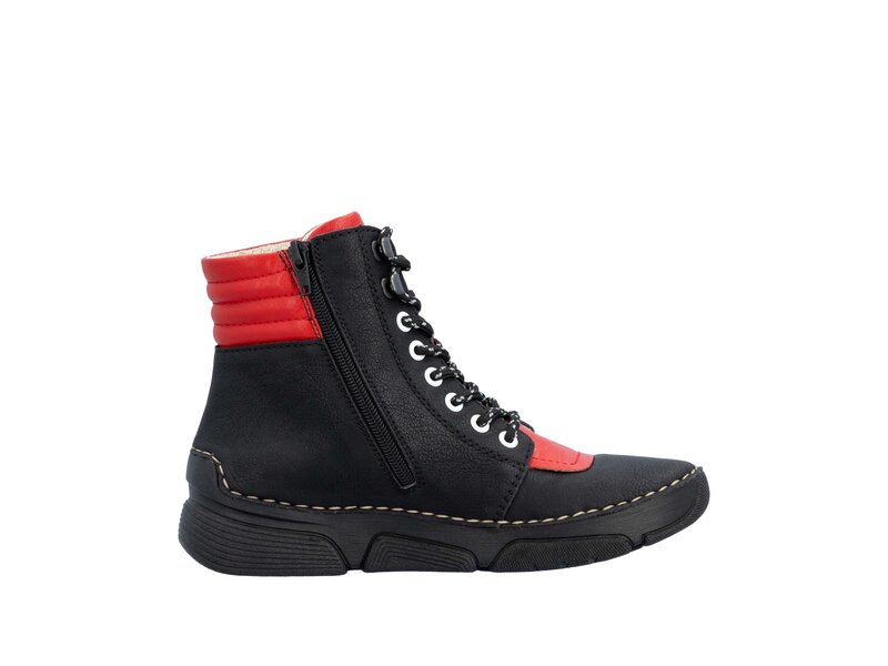 Rieker - Stiefeletten - Schwarz 