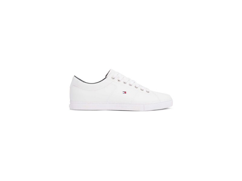 Tommy Hilfiger - ESSENTIAL LEATHER SNEAKER - Wei&szlig; 