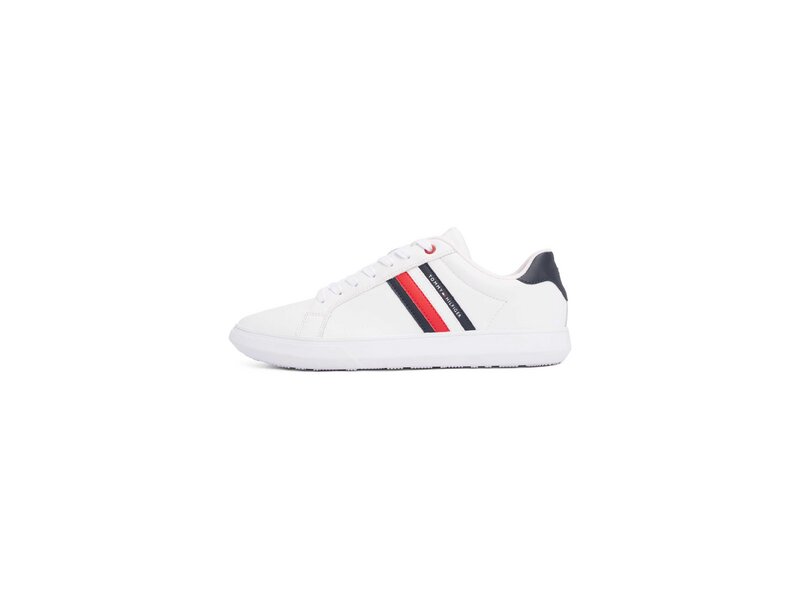 Tommy Hilfiger - ESSENTIAL LEATHER CUPSOLE - Wei&szlig; 
