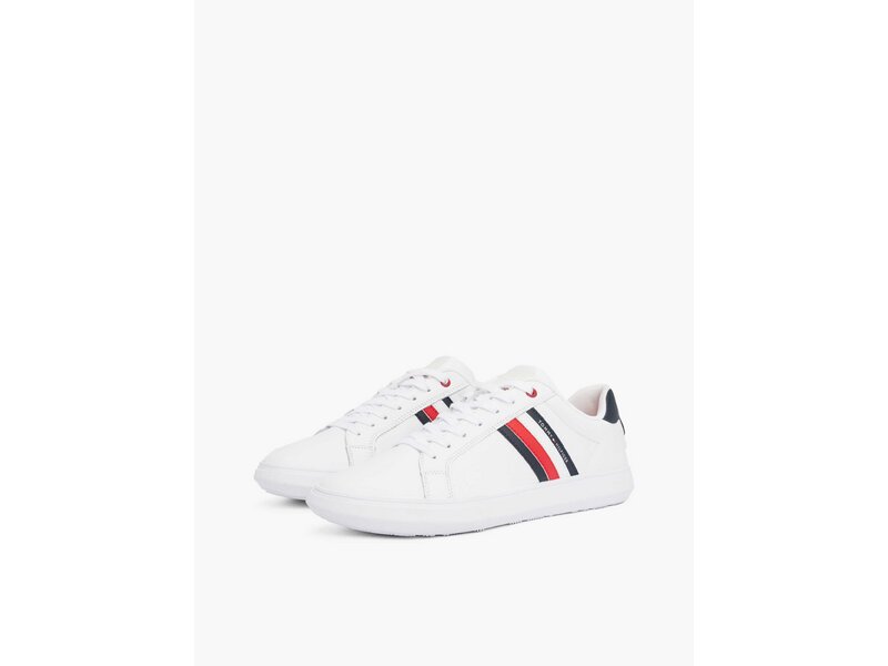 Tommy Hilfiger - ESSENTIAL LEATHER CUPSOLE - Wei&szlig; 