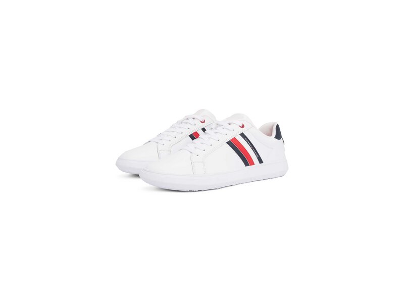 Tommy Hilfiger - ESSENTIAL LEATHER CUPSOLE - Wei&szlig; 