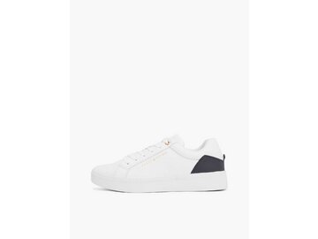 Tommy Hilfiger - ELEVATED ESSENTIAL COURT SNEAKER - Wei&szlig;
