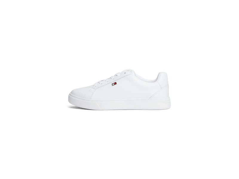 Tommy Hilfiger - FLAG COURT SNEAKER - Wei&szlig; 