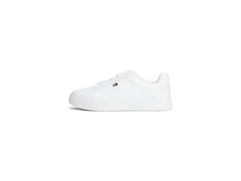 Tommy Hilfiger - FLAG COURT SNEAKER - Wei&szlig; 