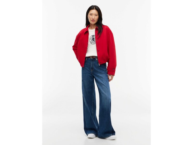 Tommy Hilfiger - FLAG COURT SNEAKER - Wei&szlig; 