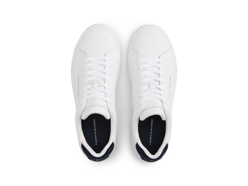 Tommy Hilfiger - TH COURT CORE ESS LEATHER - Wei&szlig; 