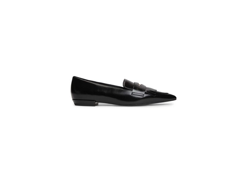 Tommy Hilfiger - TH PENNY BAR POINTY LOAFER - Schwarz 