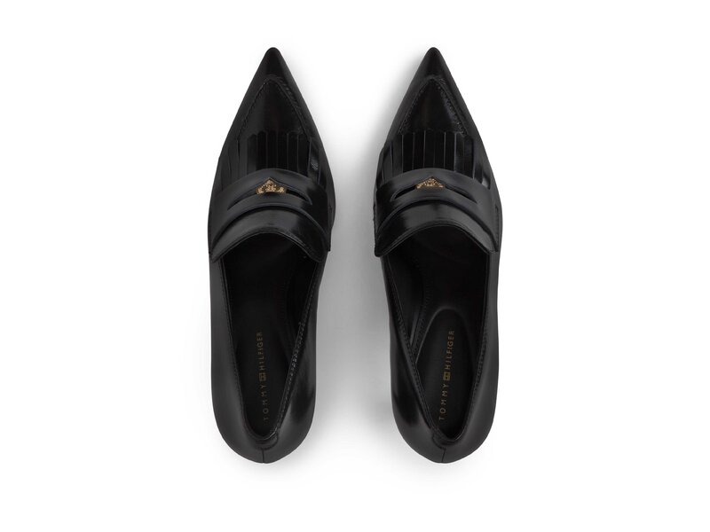 Tommy Hilfiger - TH PENNY BAR POINTY PUMP - Schwarz 