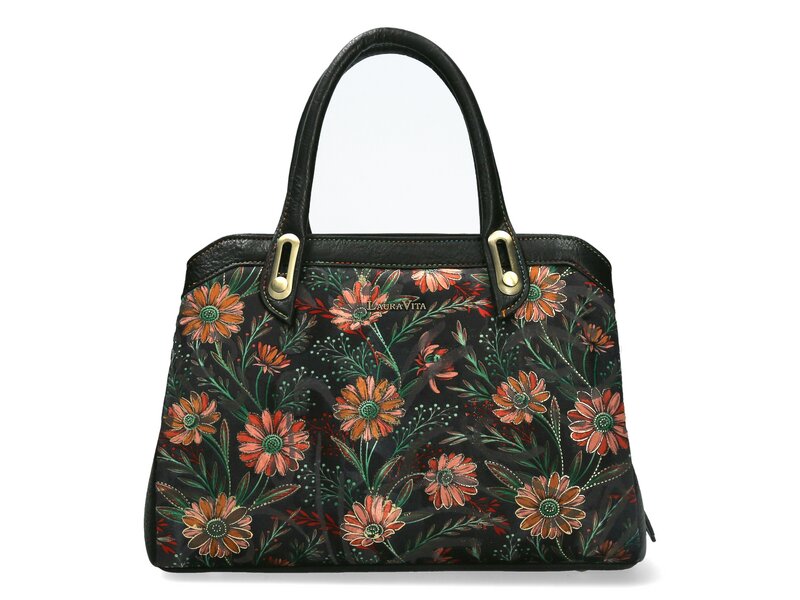 Laura Vita - Handtasche ARAMIS 05 - Schwarz 
