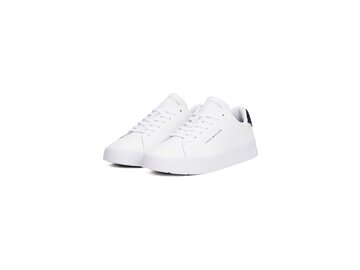 Tommy Hilfiger - TH COURT CORE ESS LEATHER - Weiß