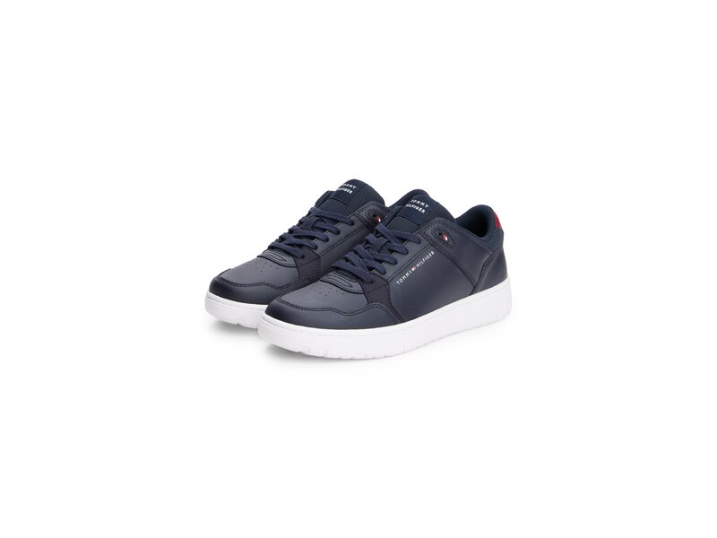 Tommy Hilfiger - TH BASKET CORE LITE LTH MIX - Blau 