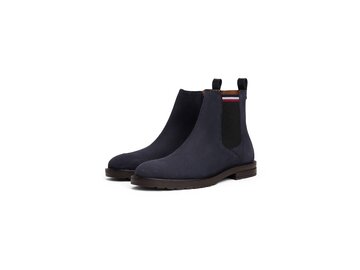 Tommy Hilfiger - CLEATED HILFIGER SUEDE CHELSEA - Blau