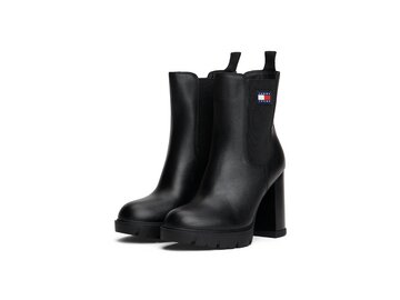 Tommy Hilfiger - TJW LEATHER HEEL BOOT - Schwarz