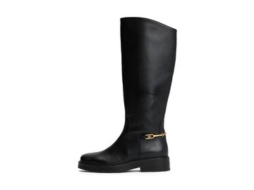 Tommy Hilfiger - TH HORSEBIT RIDING LONG BOOT - Schwarz