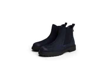 Tommy Hilfiger - TH NUBUCK CLEATED CHELSEA - Blau