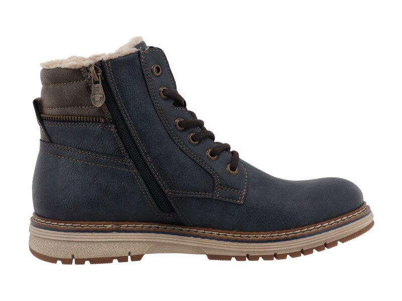 Tom Tailor - Stiefelette - Blau 