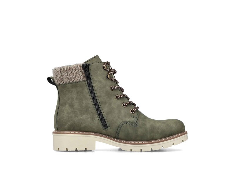 Rieker - Morelia/Ambor/Knit - Gr&uuml;n 