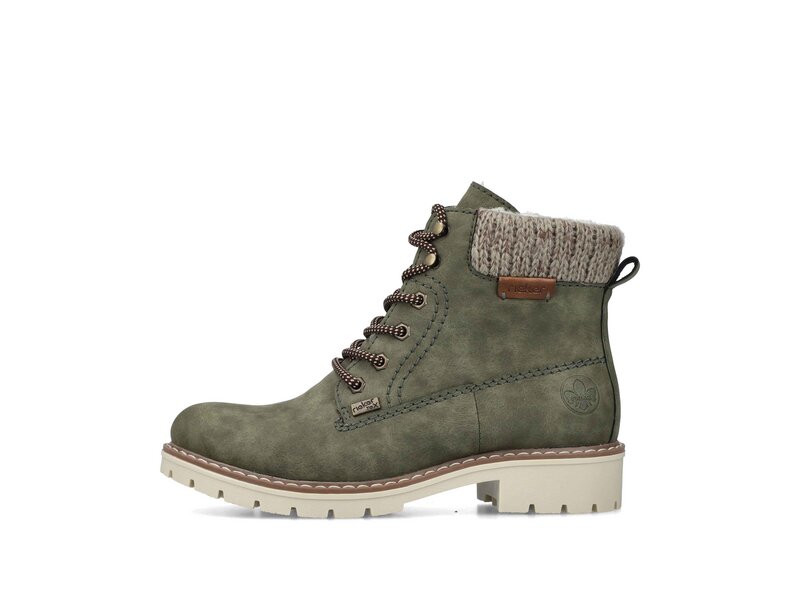 Rieker - Morelia/Ambor/Knit - Gr&uuml;n 