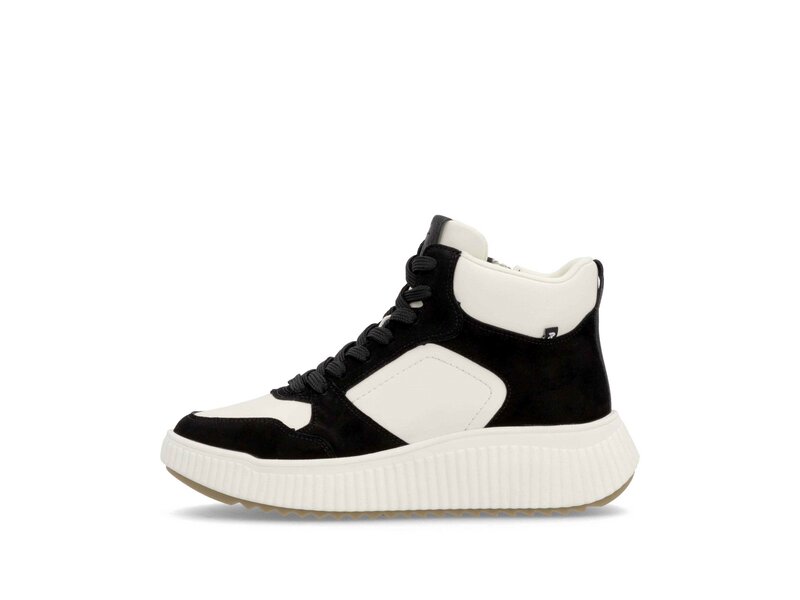 Rieker - Goatsuede/Rock/Alburi/Namur - Schwarz 