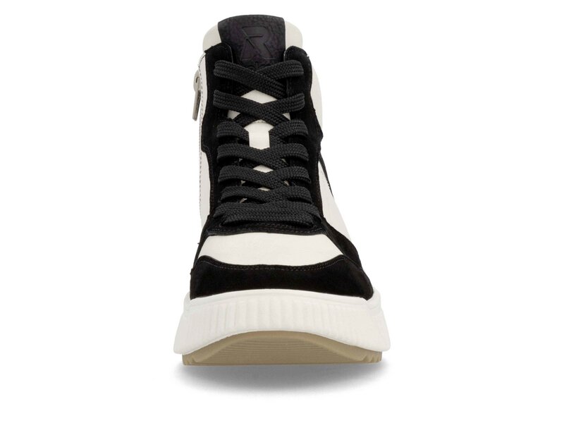 Rieker - Goatsuede/Rock/Alburi/Namur - Schwarz 