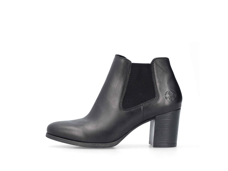 Rieker - Reissverschluss - Schwarz 