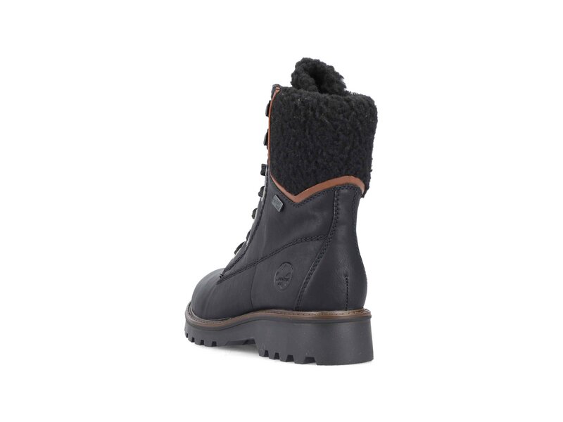Rieker - Belinga/Ambor/Teddy - Schwarz 