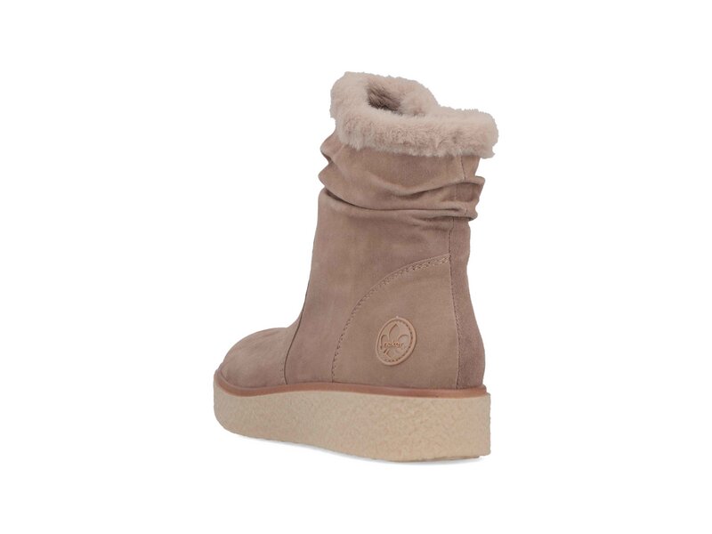 Rieker - Sheepsuede/Pellicia - Braun 
